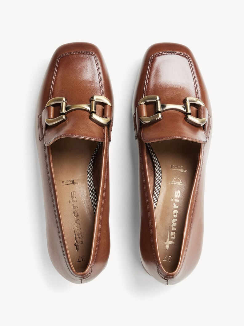 pelle trotteur - marrone 1-24349-45-305 compra tamaris scarpe basse pantofole online