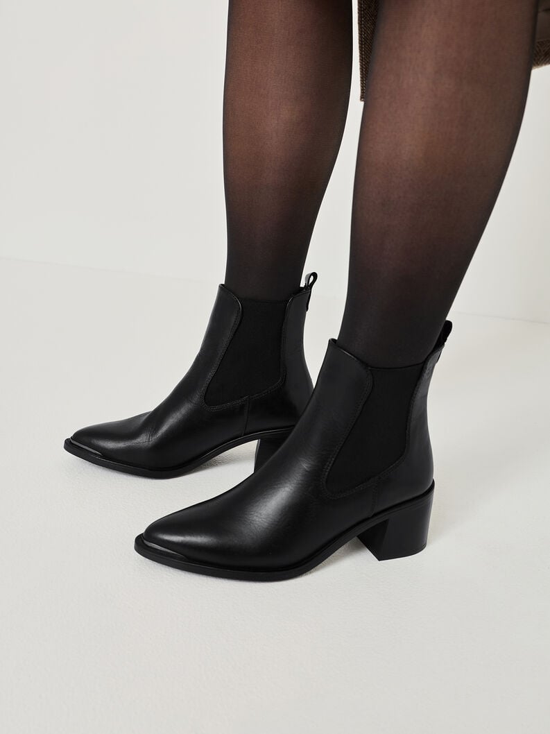cuoio chelsea boot - nero 1-25301-45-003 compra tamaris stivaletti online