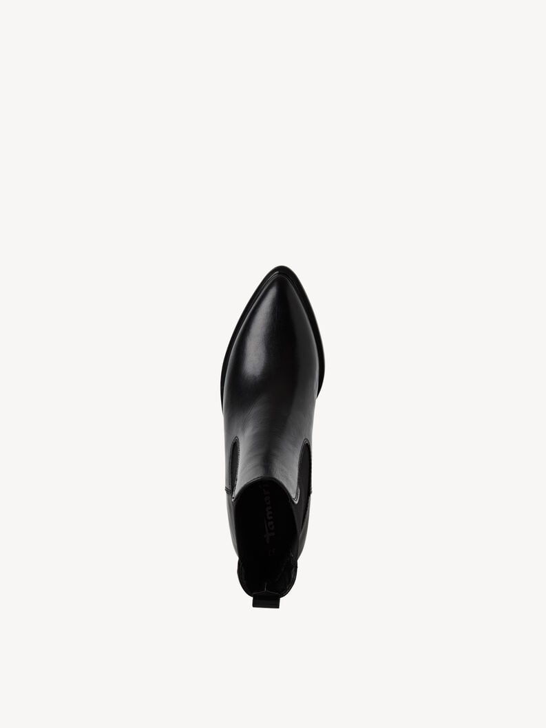 cuoio chelsea boot - nero 1-25301-45-003 compra tamaris stivaletti online