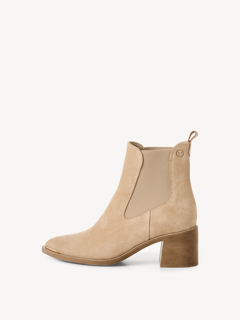 cuoio chelsea boot - beige 1-25301-45-400 compra tamaris stivaletti online