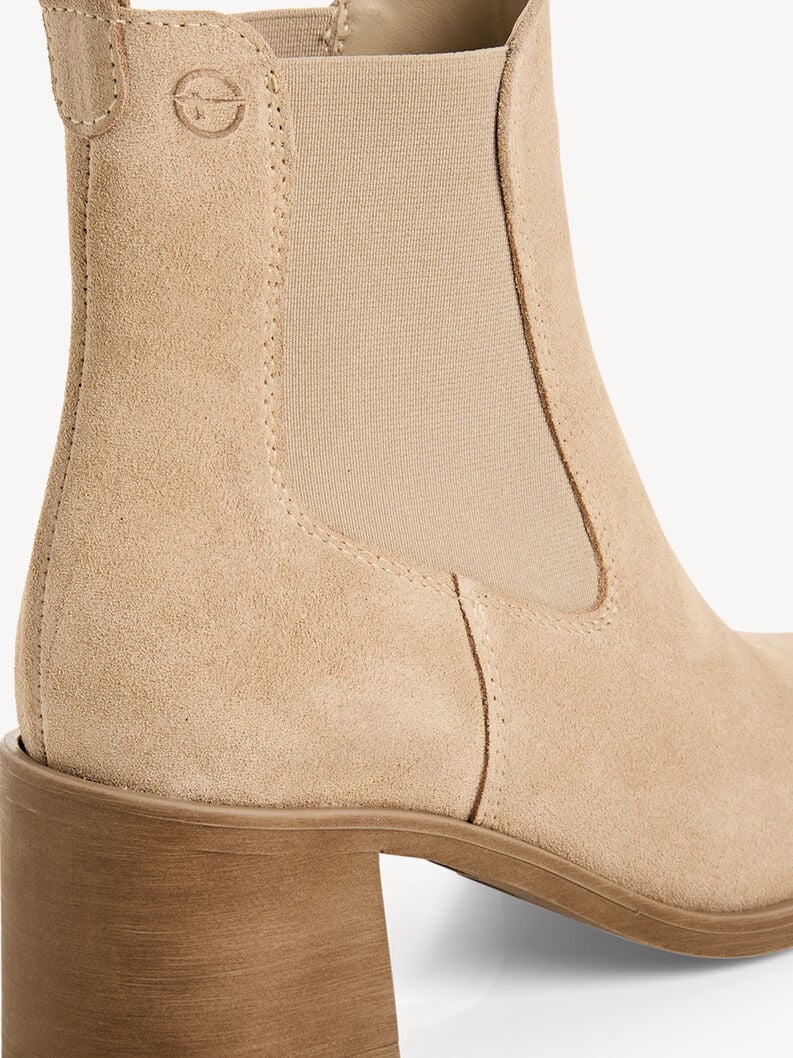 cuoio chelsea boot - beige 1-25301-45-400 compra tamaris stivaletti online