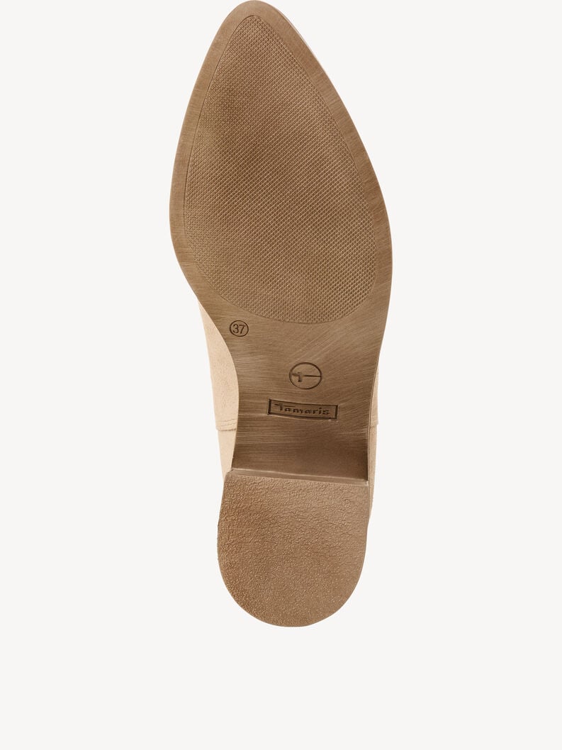 cuoio chelsea boot - beige 1-25301-45-400 compra tamaris stivaletti online