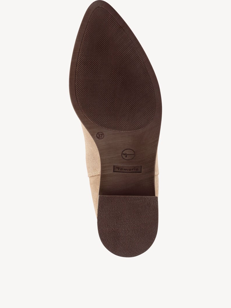 cuoio chelsea boot - beige 1-25301-45-4b0 compra tamaris stivaletti online