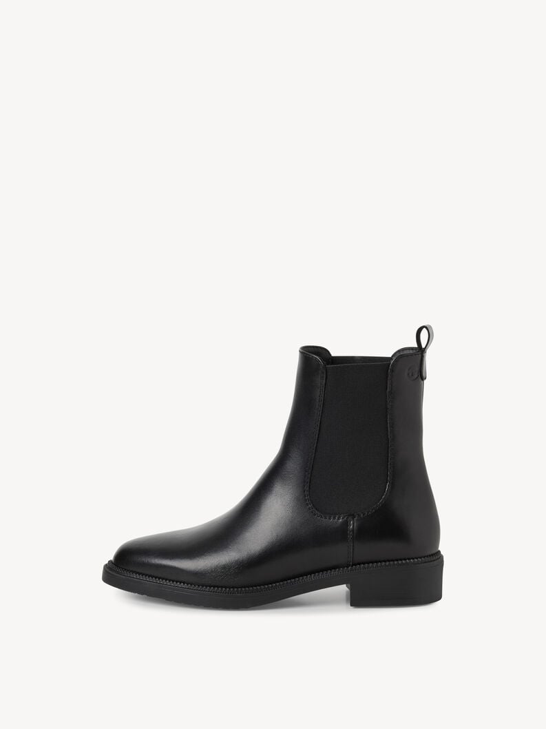 cuoio chelsea boot - nero 1-25302-45-001 compra tamaris stivaletti online