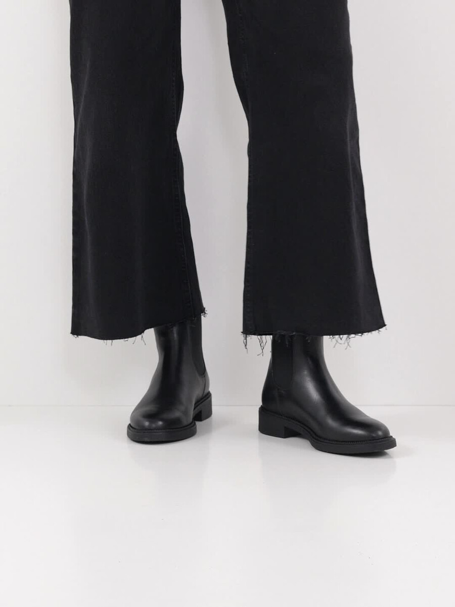 cuoio chelsea boot - nero 1-25302-45-001 compra tamaris stivaletti online
