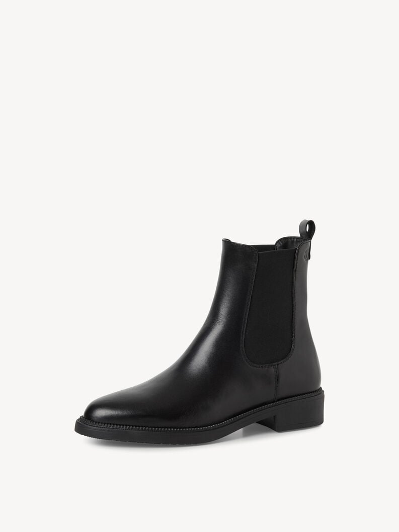 cuoio chelsea boot - nero 1-25302-45-001 compra tamaris stivaletti online