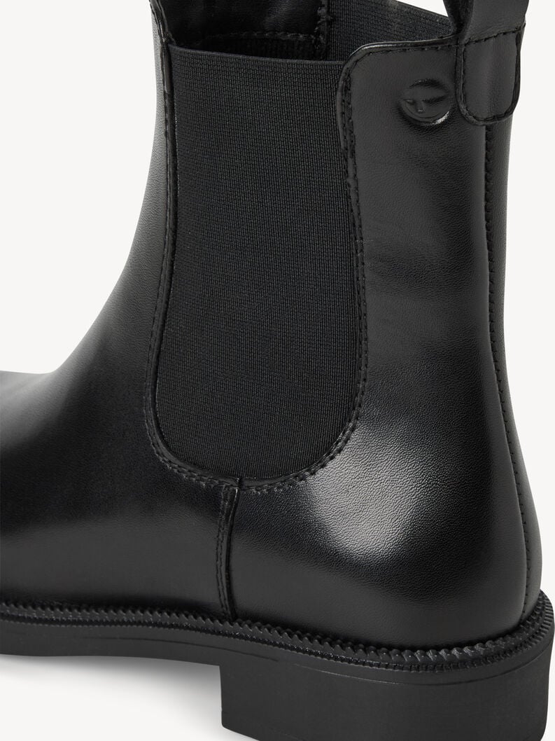 cuoio chelsea boot - nero 1-25302-45-001 compra tamaris stivaletti online