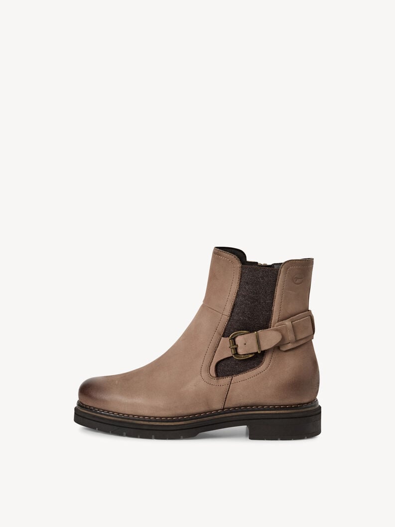 cuoio chelsea boot - beige 1-25345-45-353 compra tamaris stivaletti online