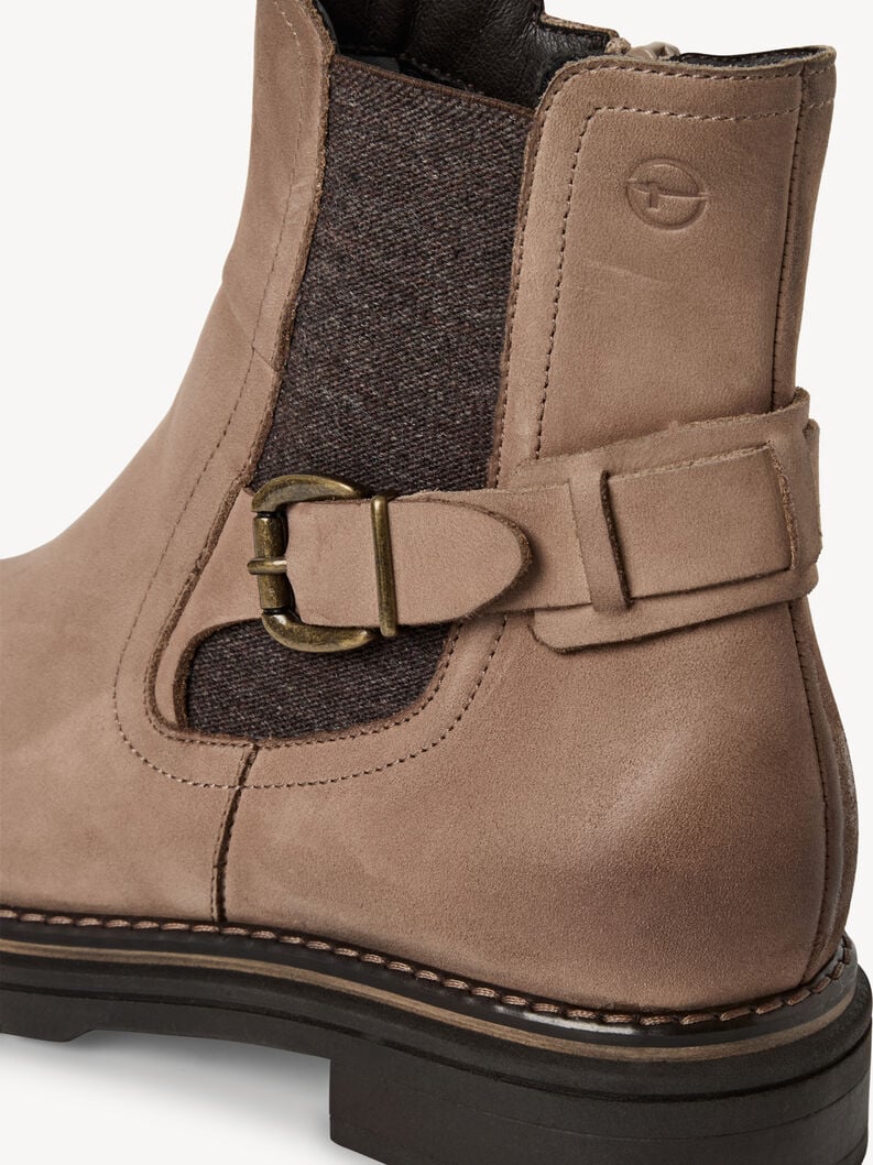 cuoio chelsea boot - beige 1-25345-45-353 compra tamaris stivaletti online