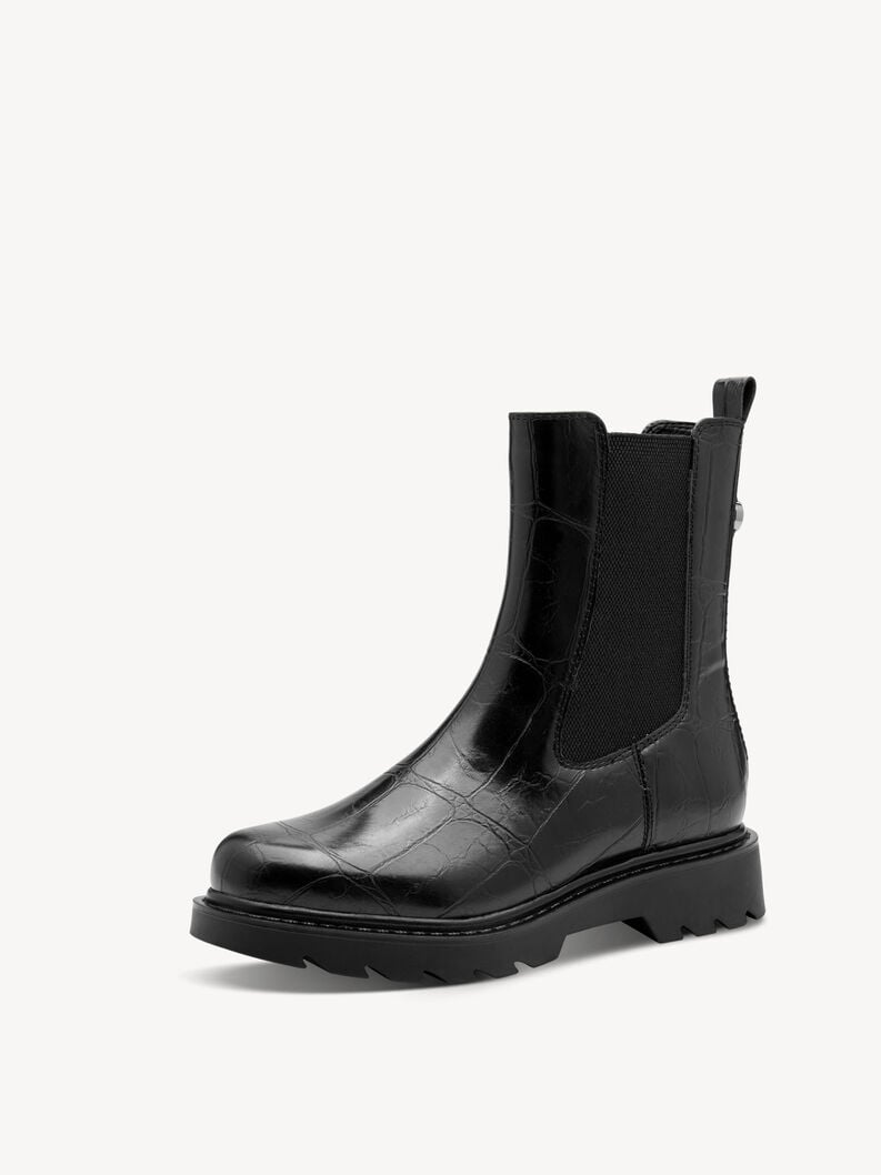chelsea boot - nero 1-25411-45-028 compra tamaris stivaletti online