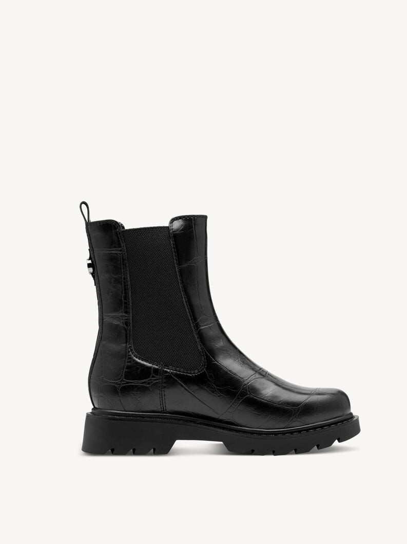 chelsea boot - nero 1-25411-45-028 compra tamaris stivaletti online