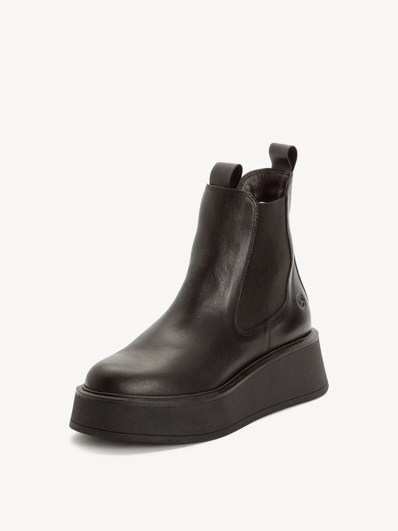 cuoio chelsea boot - nero 1-25414-45-003 compra tamaris stivaletti online