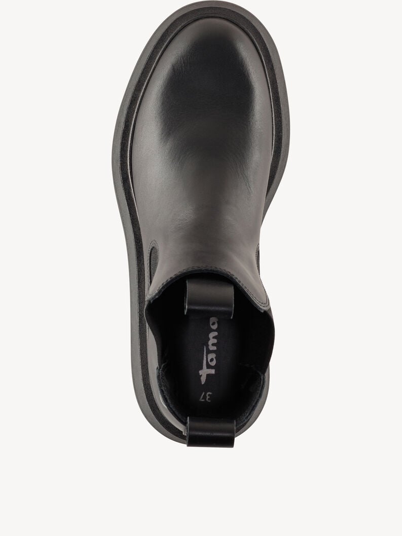 cuoio chelsea boot - nero 1-25414-45-003 compra tamaris stivaletti online
