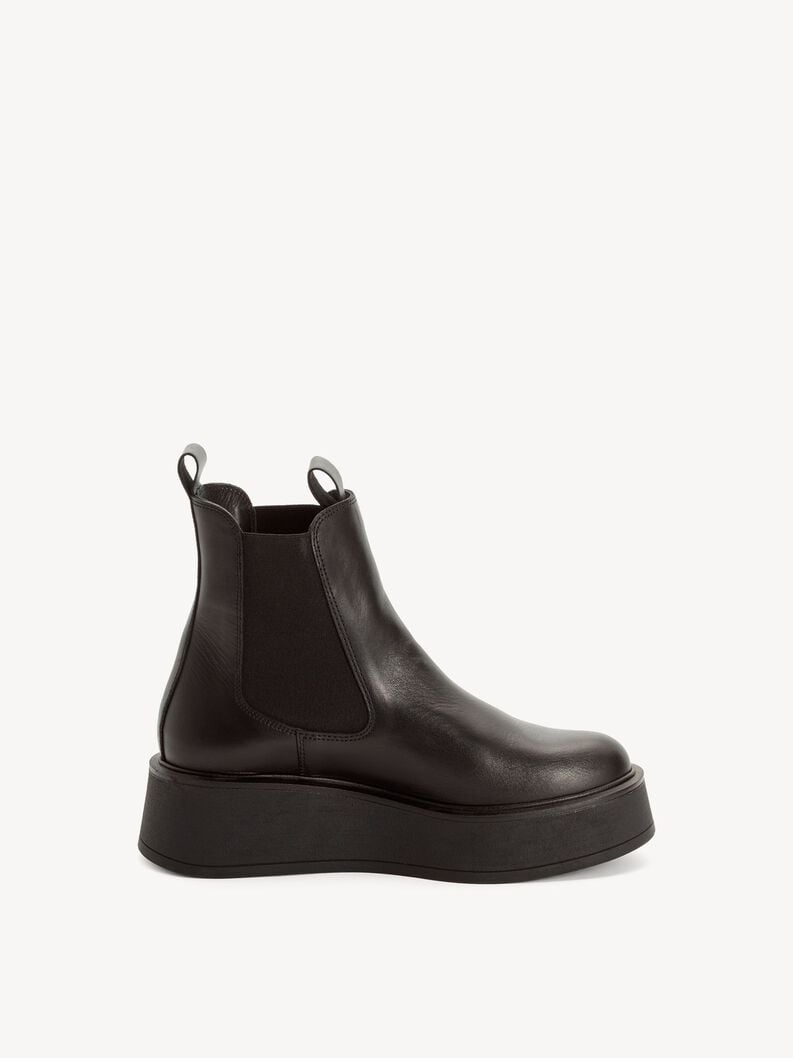 cuoio chelsea boot - nero 1-25414-45-003 compra tamaris stivaletti online