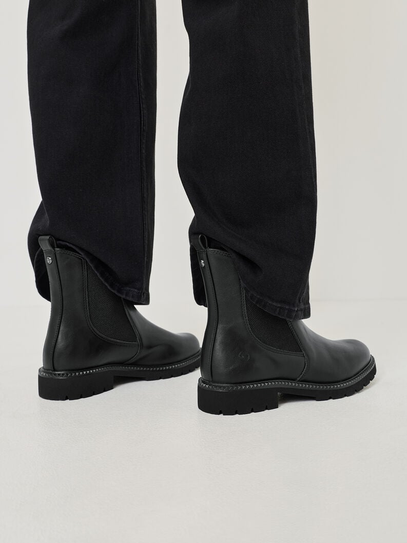 chelsea boot - nero 1-25417-45-001 compra tamaris stivaletti online