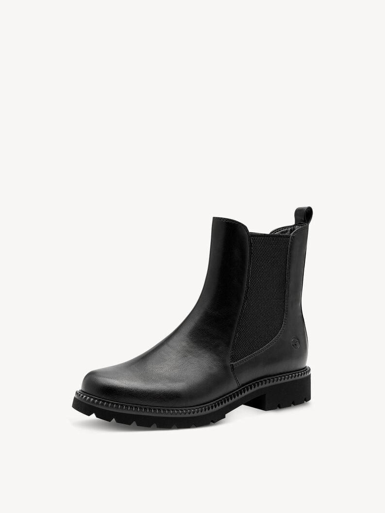 chelsea boot - nero 1-25417-45-001 compra tamaris stivaletti online