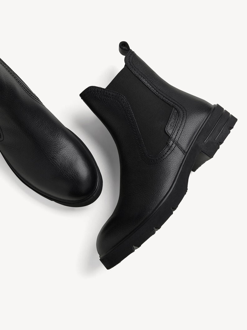 cuoio chelsea boot - nero 1-25422-45-001 compra tamaris stivaletti online