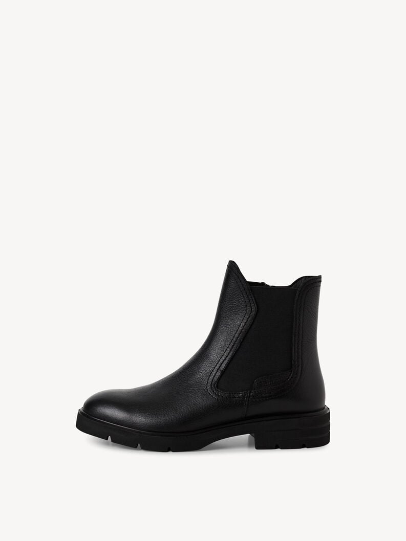cuoio chelsea boot - nero 1-25422-45-001 compra tamaris stivaletti online