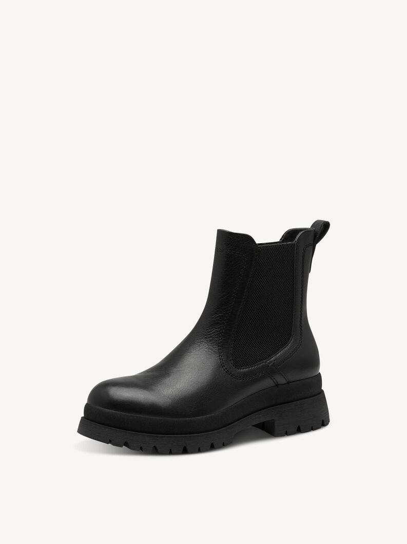 cuoio chelsea boot - nero 1-25423-45-001 compra tamaris stivaletti online