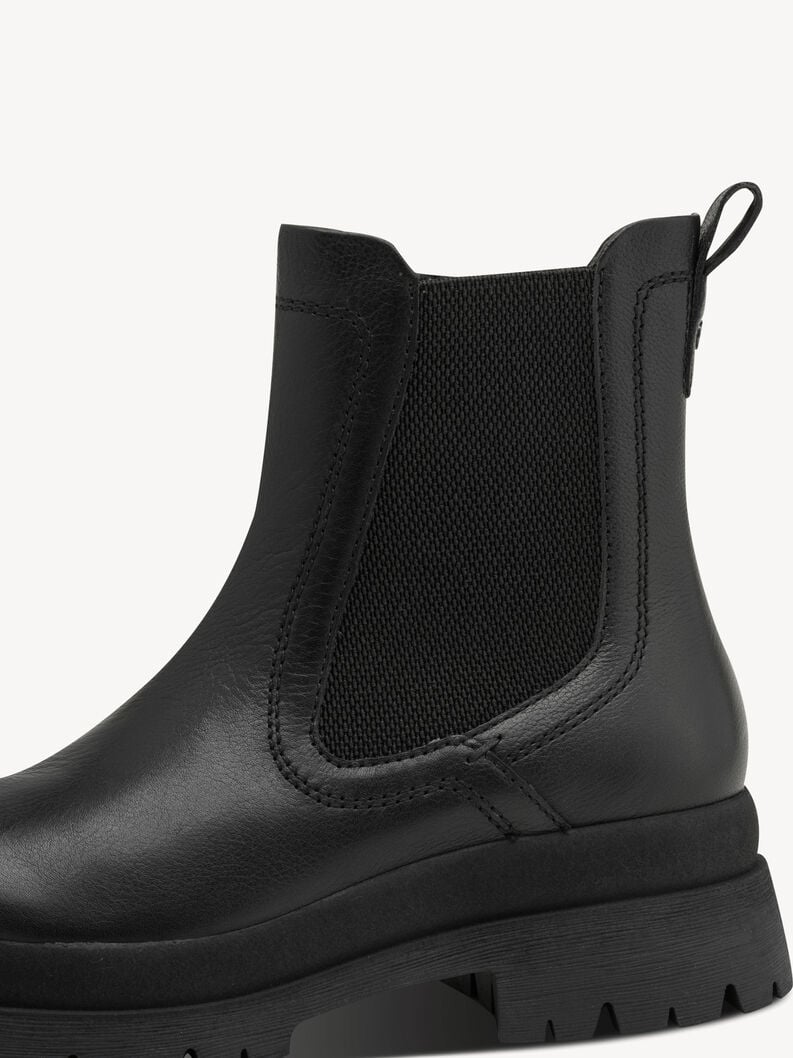 cuoio chelsea boot - nero 1-25423-45-001 compra tamaris stivaletti online