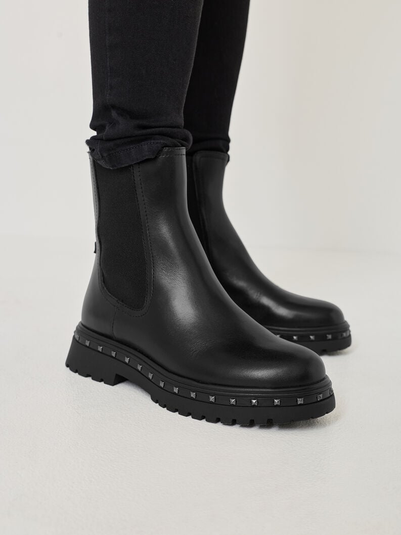 chelsea boot - nero 1-25424-45-001 compra tamaris stivaletti online