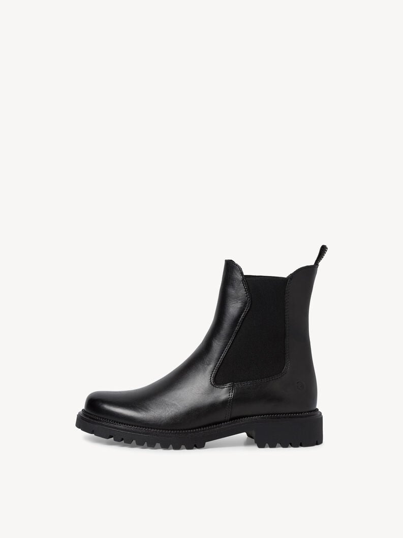 cuoio chelsea boot - nero 1-25427-41-001 compra tamaris stivaletti online