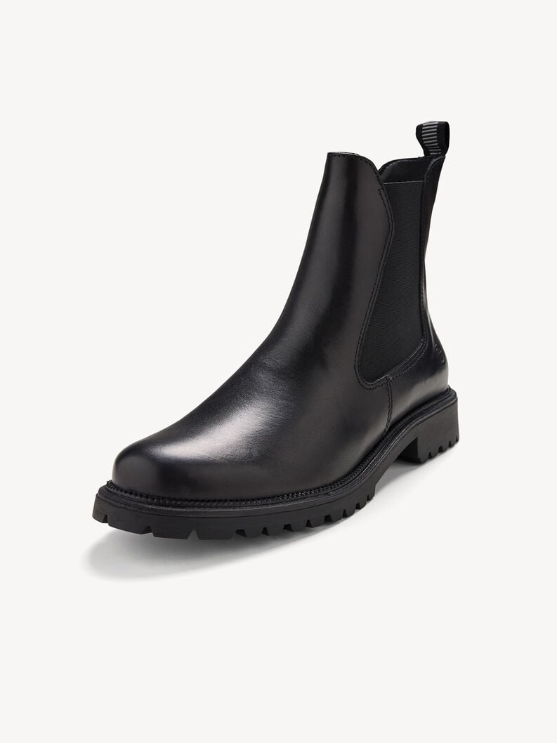cuoio chelsea boot - nero 1-25427-41-001 compra tamaris stivaletti online