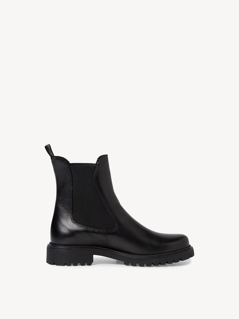 cuoio chelsea boot - nero 1-25427-41-001 compra tamaris stivaletti online
