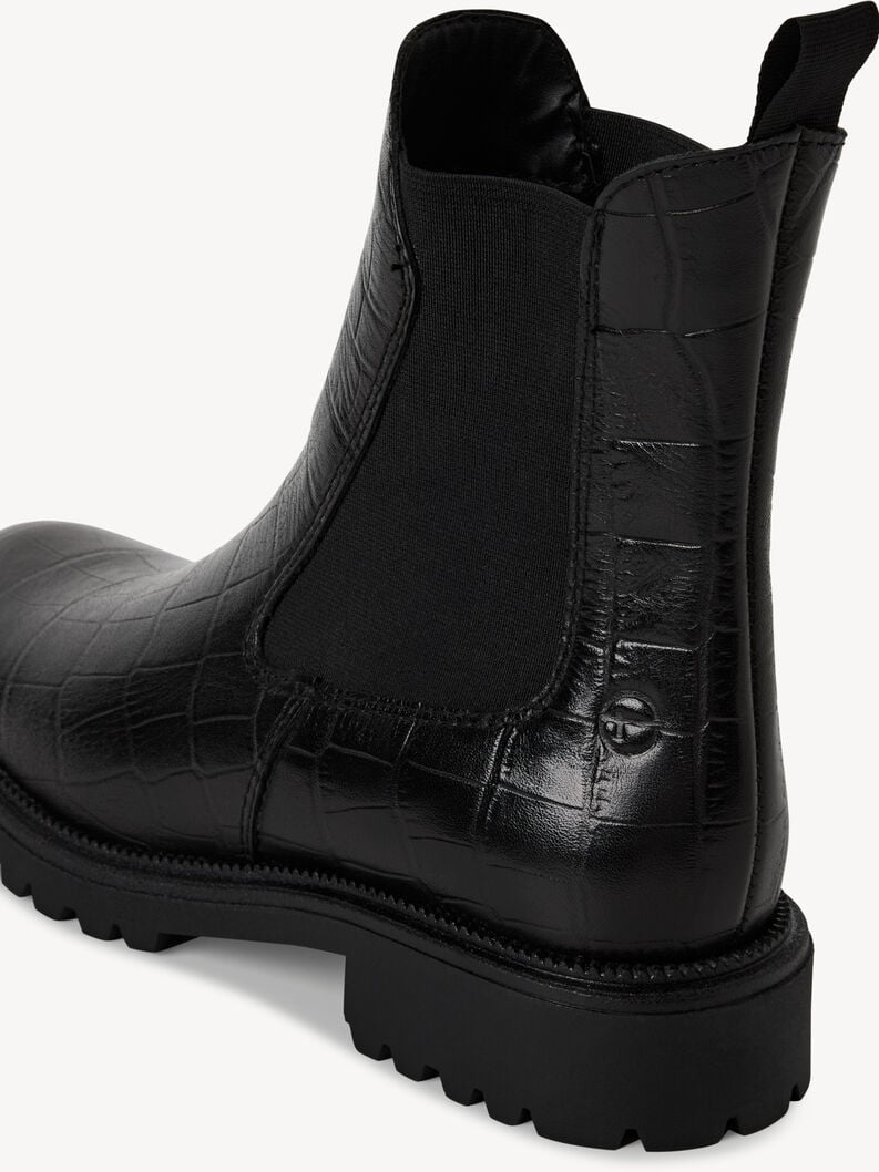 cuoio chelsea boot - nero 1-25427-41-028 compra tamaris stivaletti online