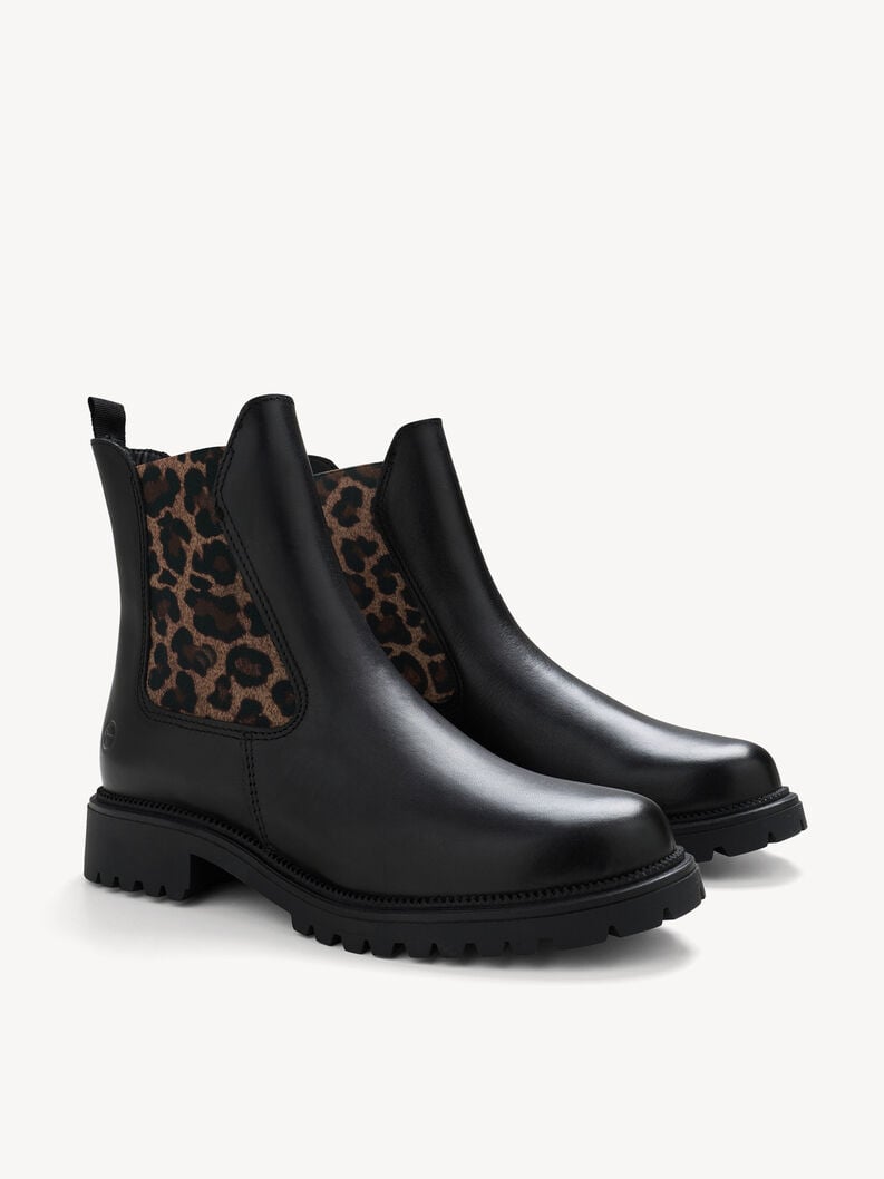 cuoio chelsea boot - nero 1-25427-41-090 compra tamaris stivaletti online