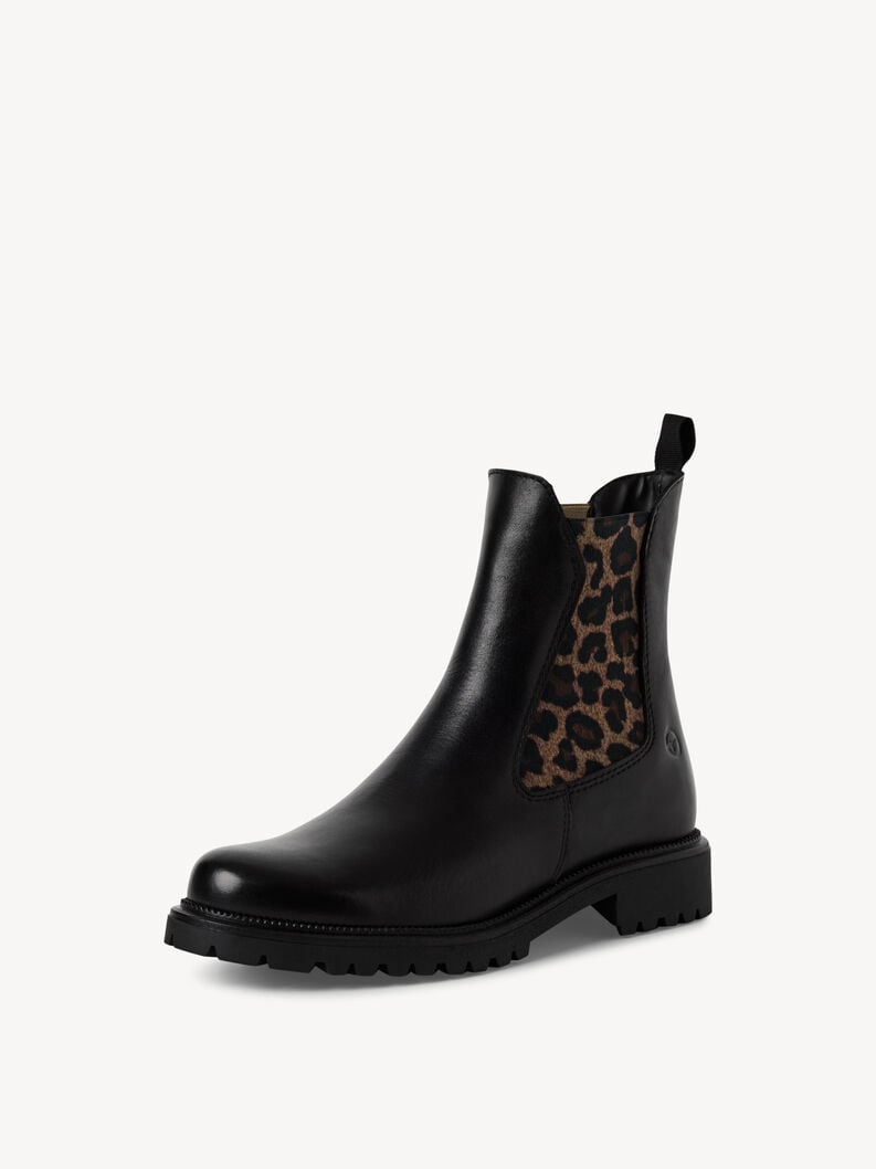 cuoio chelsea boot - nero 1-25427-41-090 compra tamaris stivaletti online