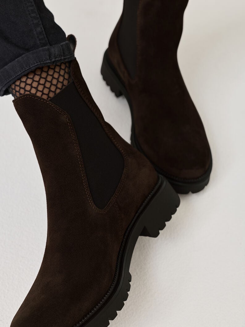 cuoio chelsea boot marrone 1-25427-41-304 compra tamaris stivaletti online