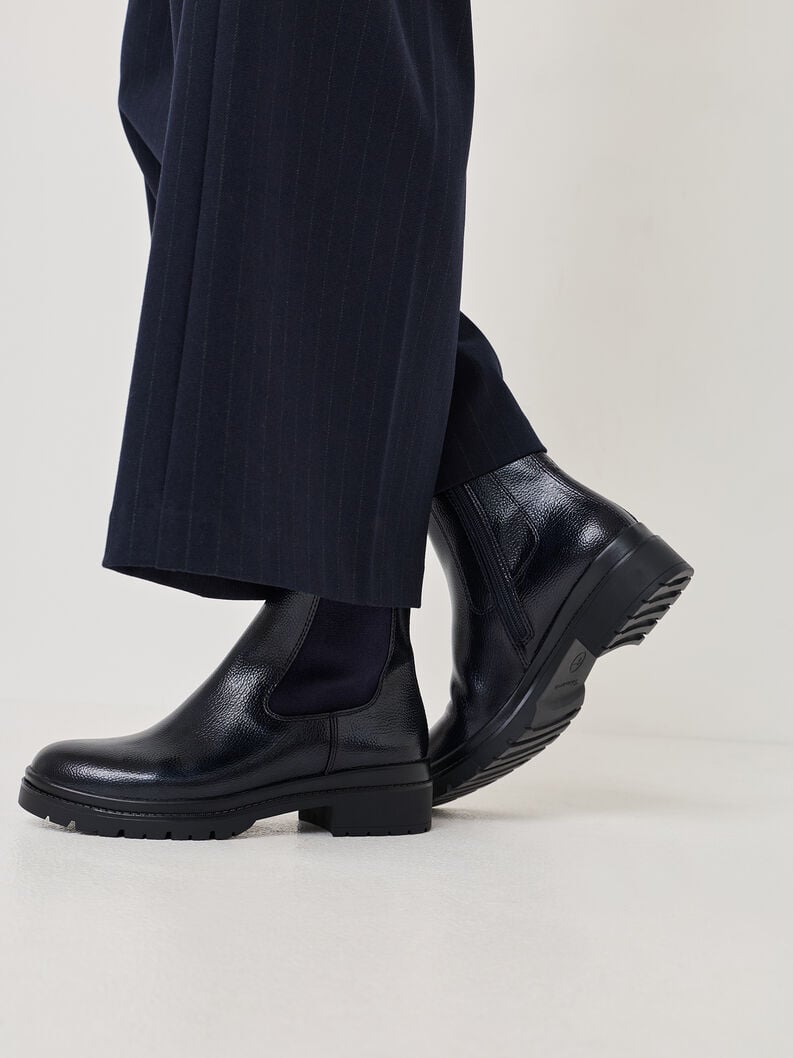 chelsea boot - blu 1-25428-43-826 compra tamaris stivaletti online