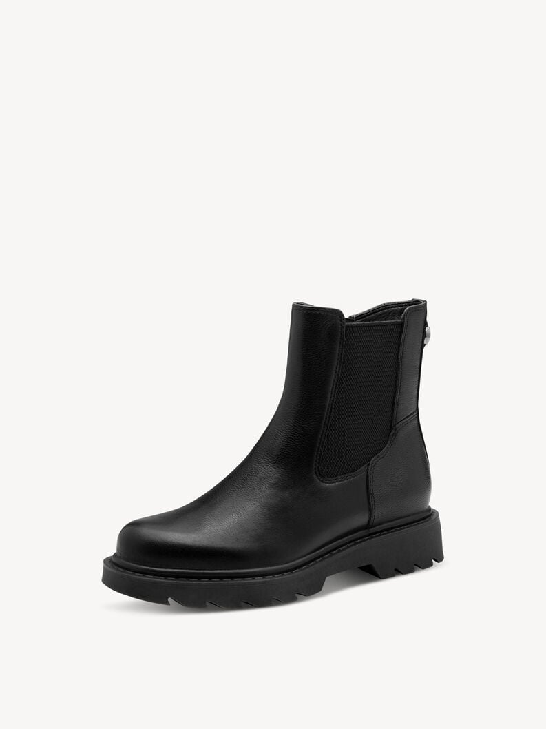 cuoio chelsea boot - nero 1-25429-45-001 compra tamaris stivaletti online