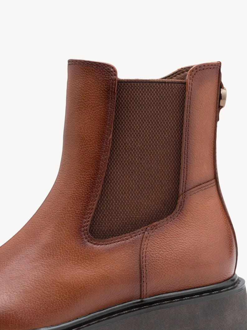 cuoio chelsea boot marrone 1-25429-45-305 compra tamaris stivaletti online