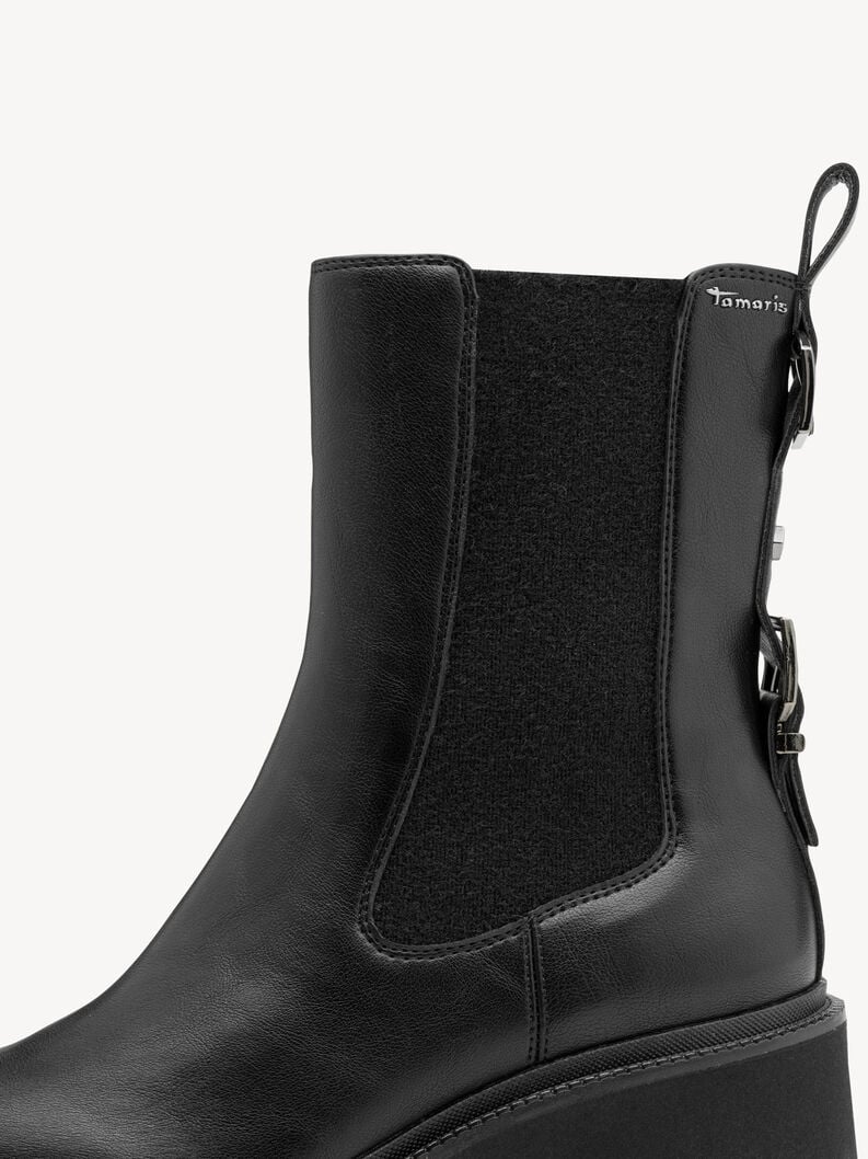 chelsea boot - nero 1-25432-45-001 compra tamaris stivaletti online