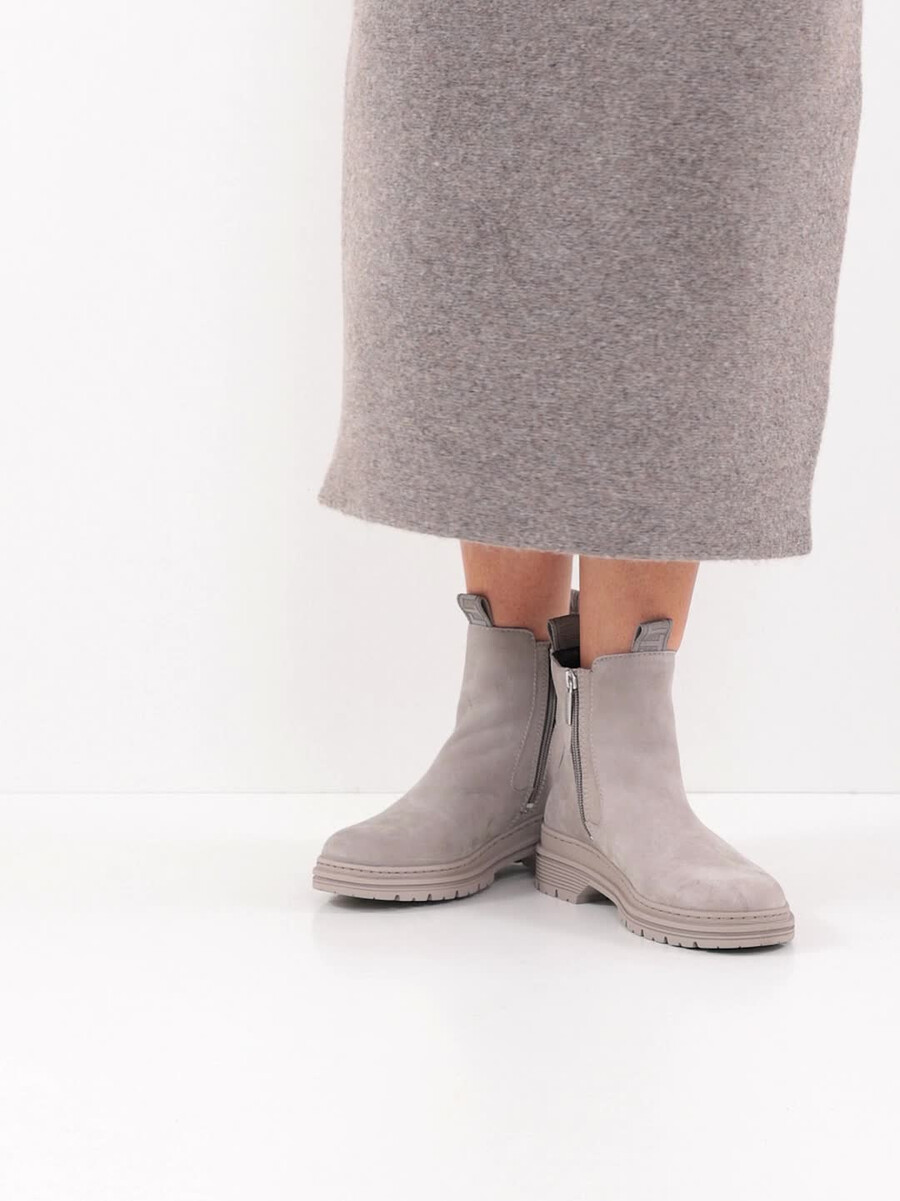 cuoio chelsea boot - grigio 1-25436-41-204 compra tamaris stivaletti online
