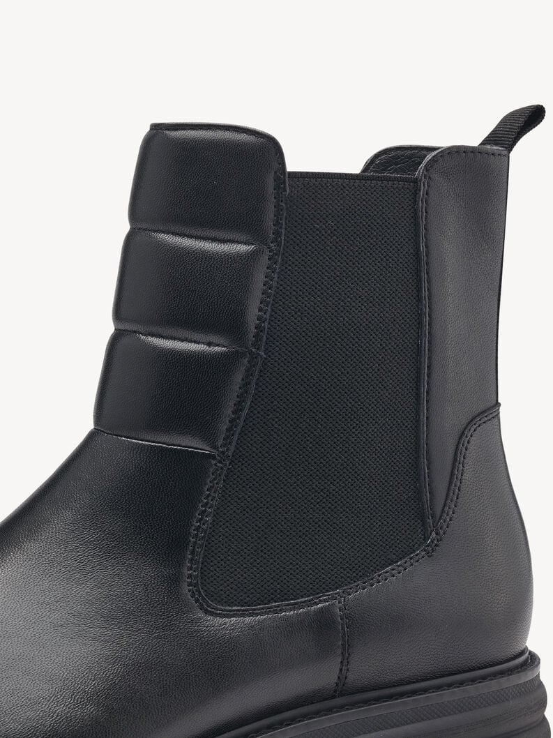 cuoio chelsea boot - nero 1-25438-41-003 compra tamaris stivaletti online