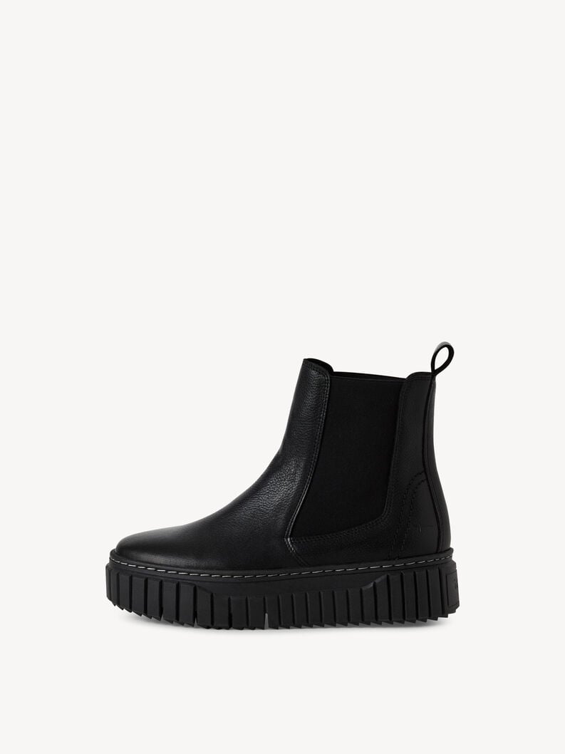 cuoio chelsea boot - nero 1-25445-45-003 compra tamaris stivaletti online