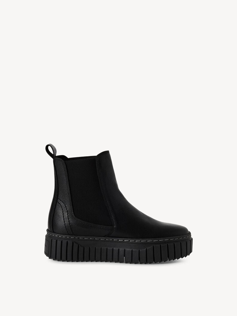 cuoio chelsea boot - nero 1-25445-45-003 compra tamaris stivaletti online