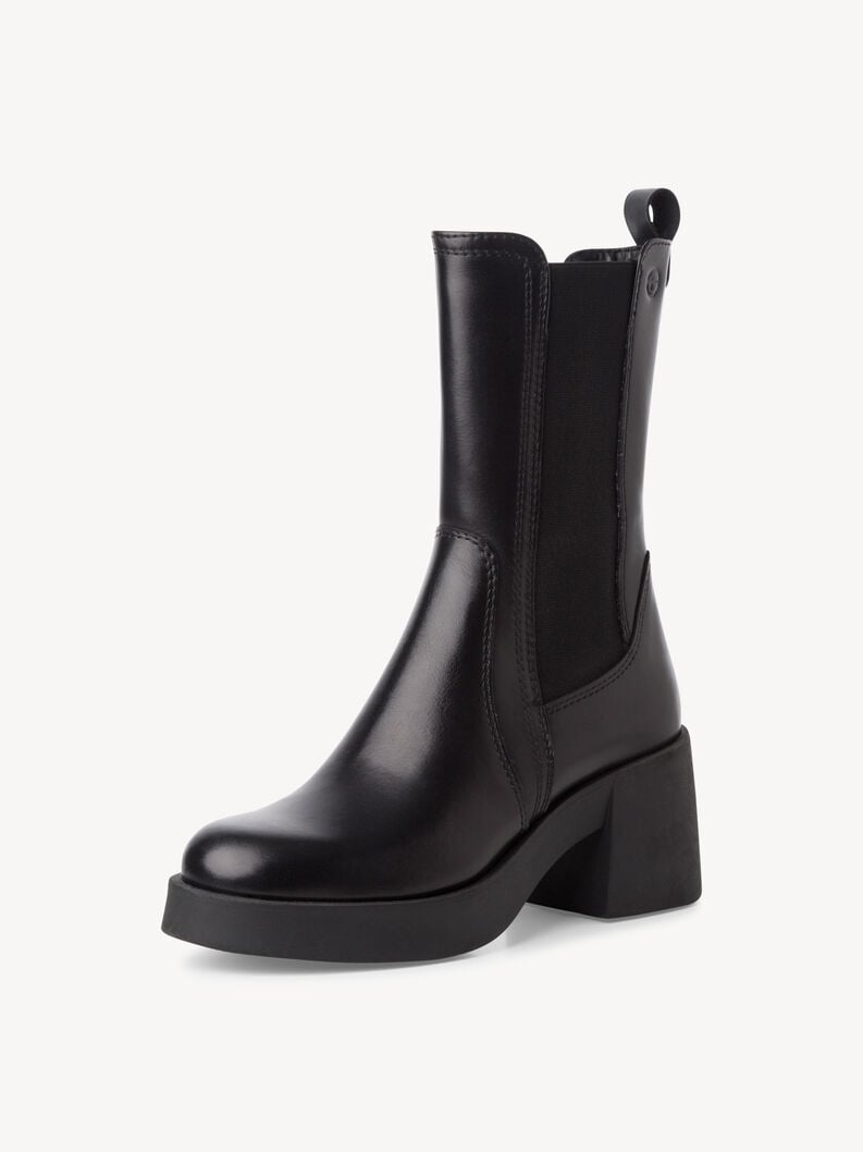 cuoio chelsea boot - nero 1-25451-43-001 compra tamaris stivaletti online