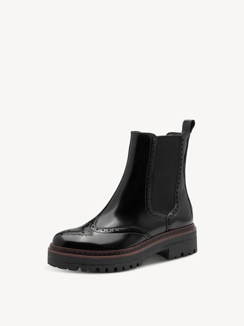 chelsea boot - nero 1-25463-45-001 compra tamaris stivaletti online