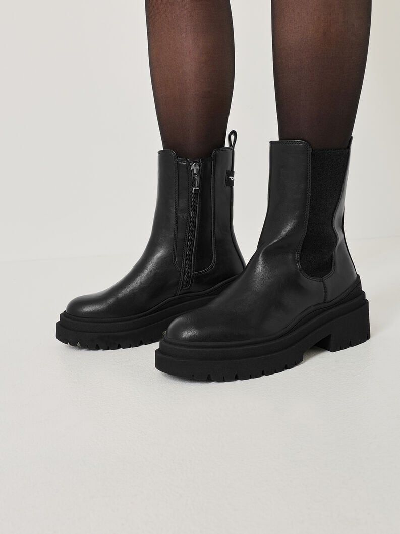 chelsea boot - nero 1-25468-45-020 compra tamaris stivaletti online