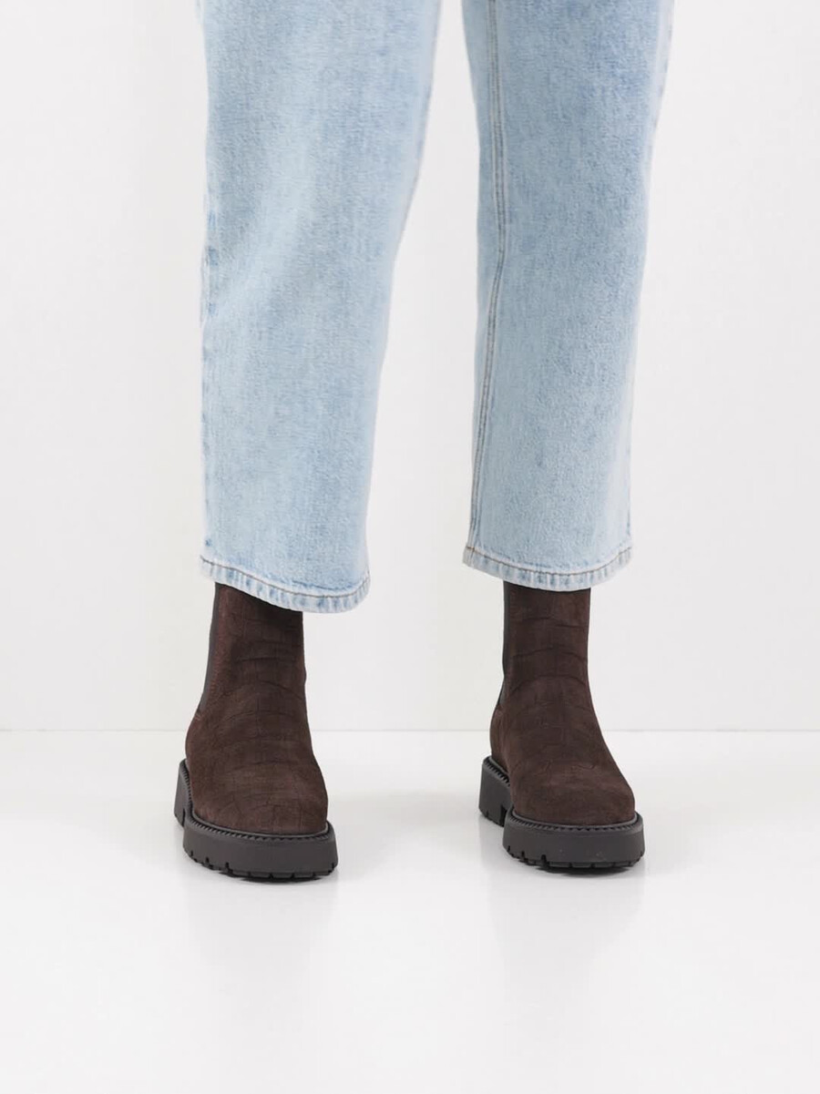 cuoio chelsea boot marrone 1-25473-45-338 compra tamaris stivaletti online