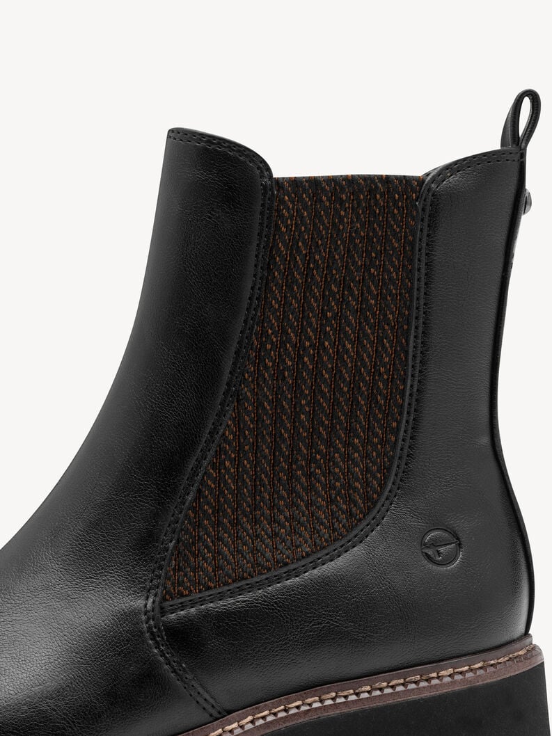chelsea boot - nero 1-25483-45-001 compra tamaris stivaletti online