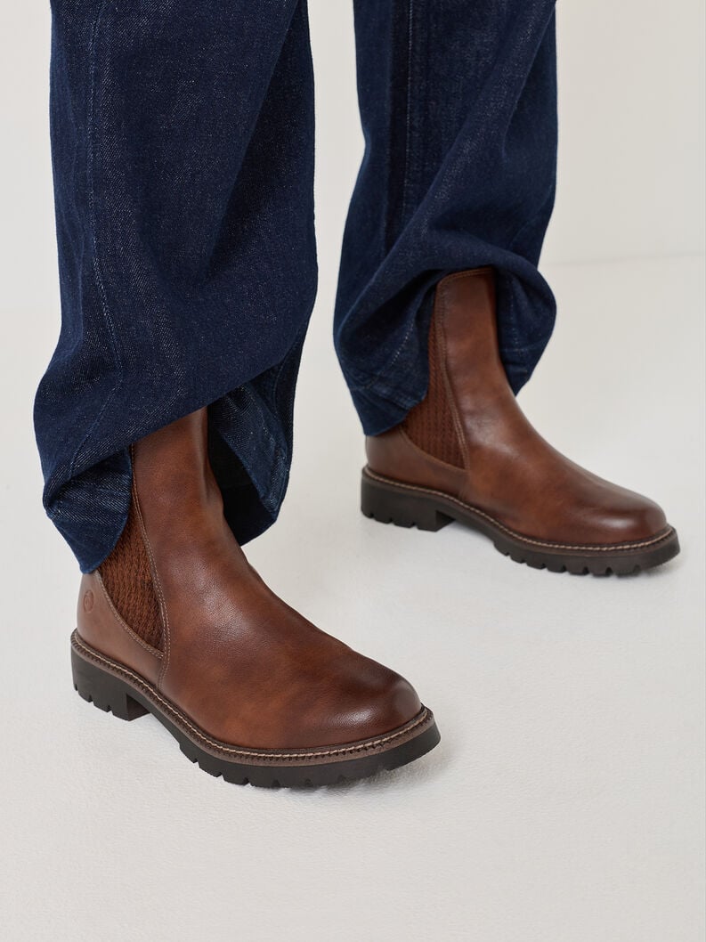 chelsea boot marrone 1-25483-45-305 compra tamaris stivaletti online