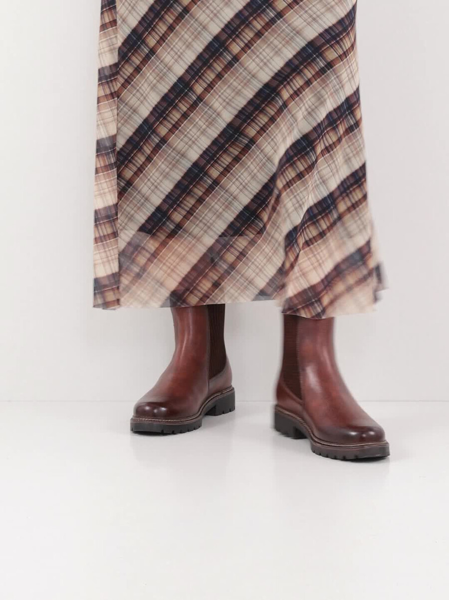 chelsea boot marrone 1-25483-45-305 compra tamaris stivaletti online