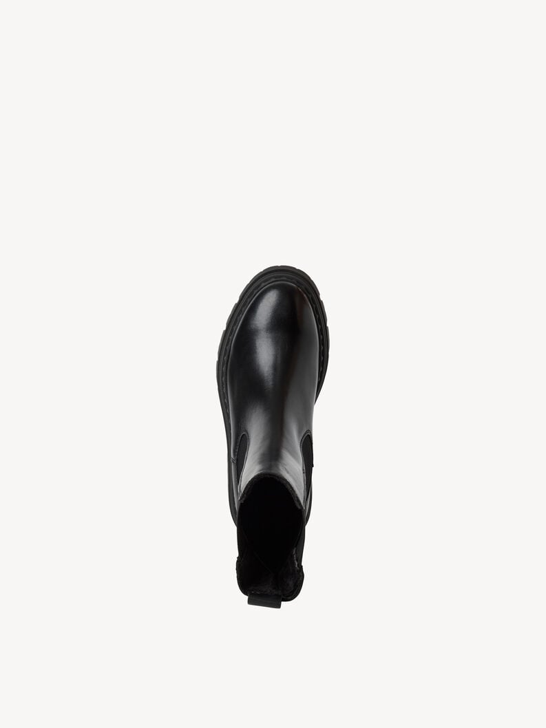 cuoio chelsea boot - nero 1-25487-45-003 compra tamaris stivaletti online