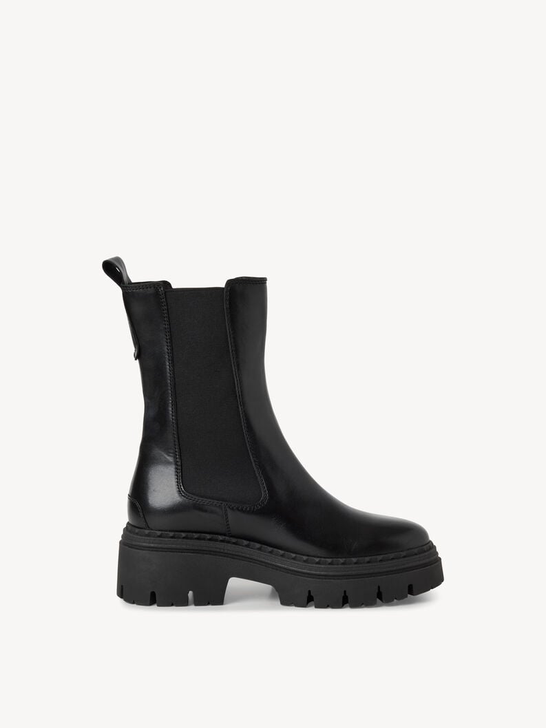 cuoio chelsea boot - nero 1-25487-45-003 compra tamaris stivaletti online