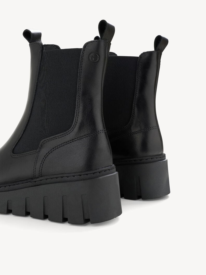 cuoio chelsea boot - nero 1-25489-45-001 compra tamaris stivaletti online